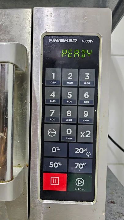 Micro-ondas Industrial Finisher 1000W - Prática - Foto 3