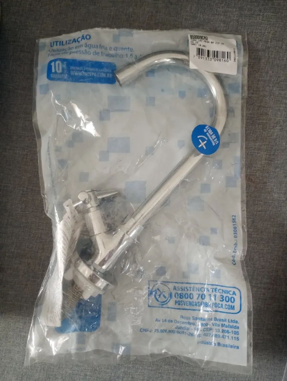 kIT TORNEIRAS E TOALHEIRO TIPO ANEL DA MARCA INCEPA - Foto 4