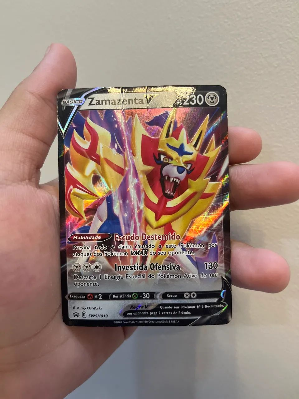 Zamazenta V (SWSH019)