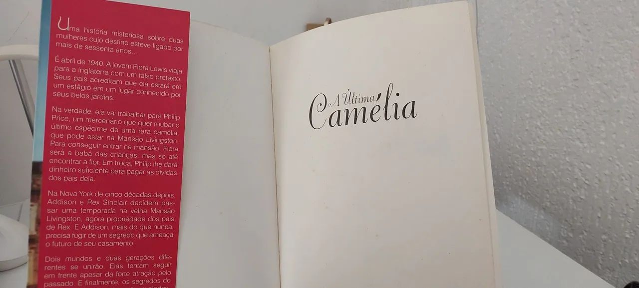 Livro A Última Camélia  - Foto 3