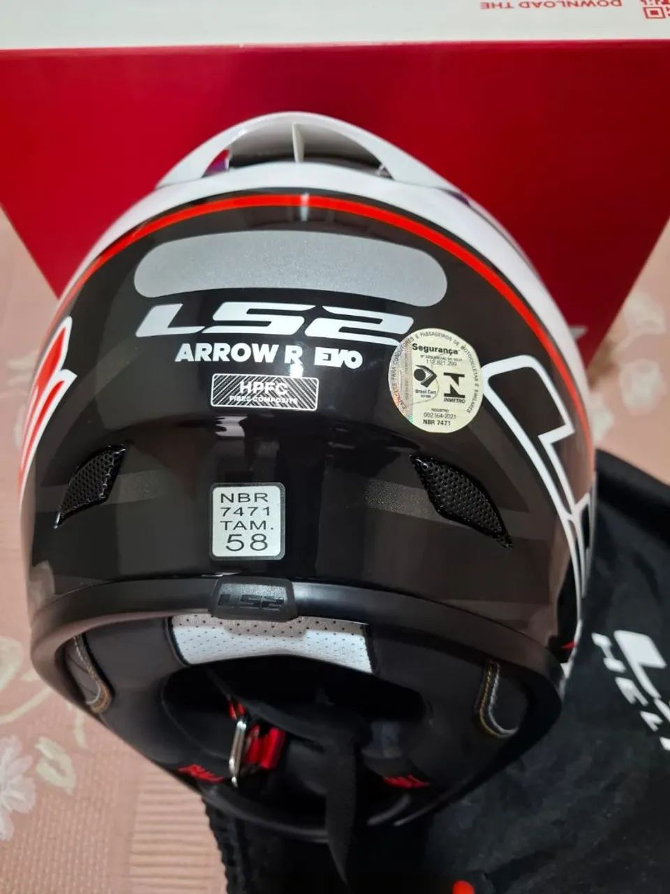 Capacete LS2 FF327 - Novo - Foto 2
