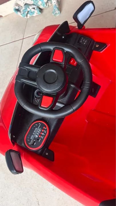 Carrinho de Brinquedo Porsche Vermelho - Foto 3