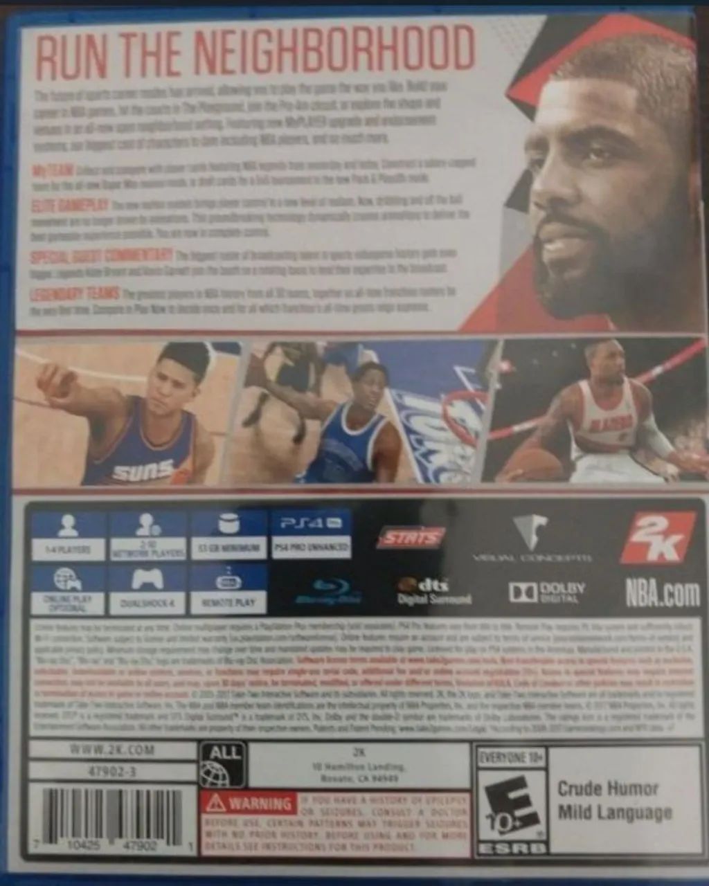 NBA 2K18 PS4 - Jogo de Basquete - Foto 2
