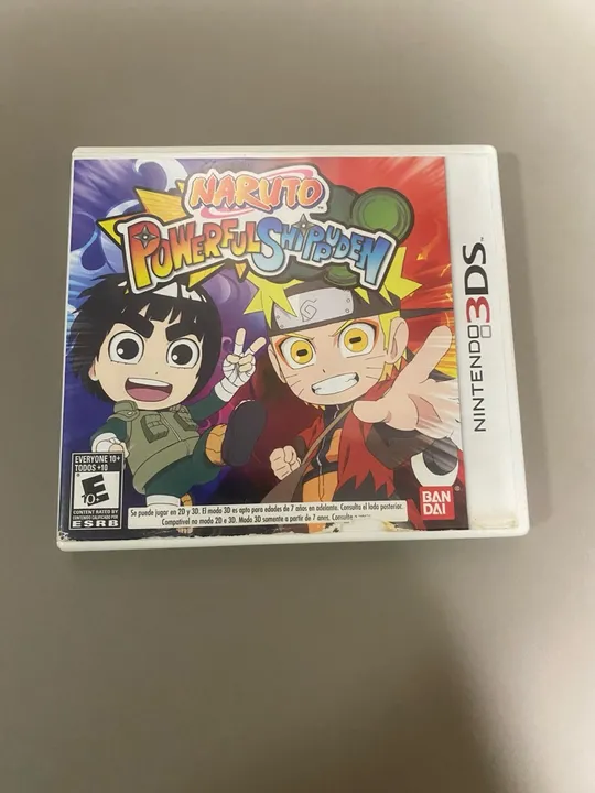 Jogo Naruto Nintendo 3DS