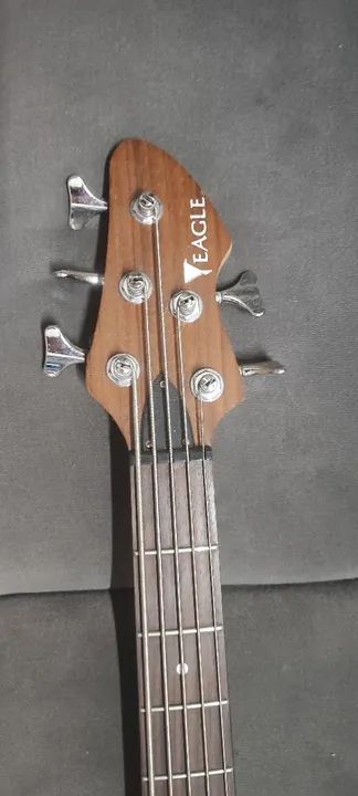 Contra Baixo EAGLE EGB 5100 5 Cordas Ativo - Foto 3