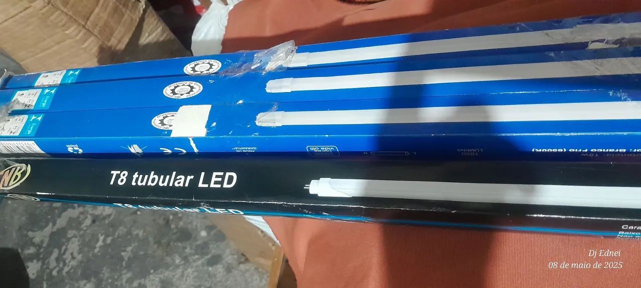 Lampadas Tubular LED T8 - (novas) - Foto 2