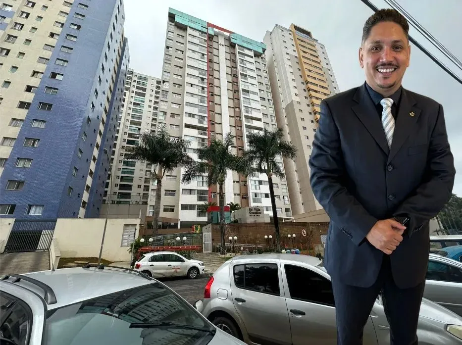 Apartamento para aluguel com 03 quartos com suíte e DCE em Águas Claras DF.