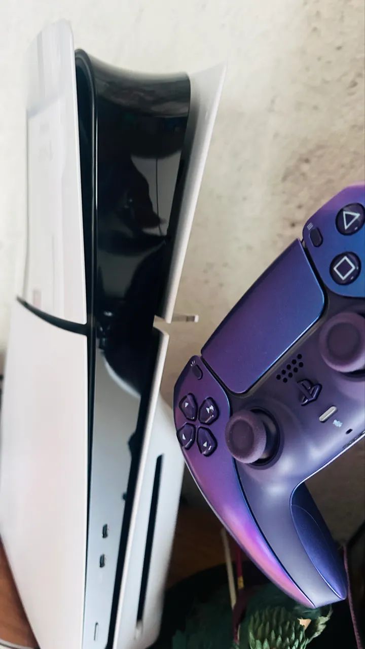 Ps5 slim físico zero 2 controle  monitor gamer lg ultra gear 32  troco ps5 pro