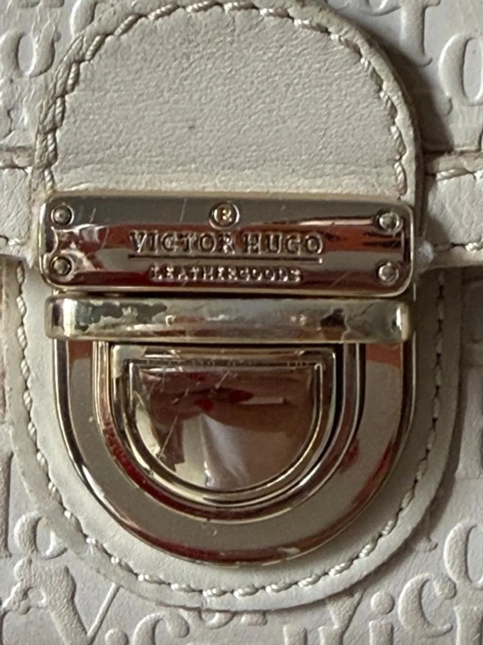Bolsa Victor Hugo luxo de couro - Foto 4