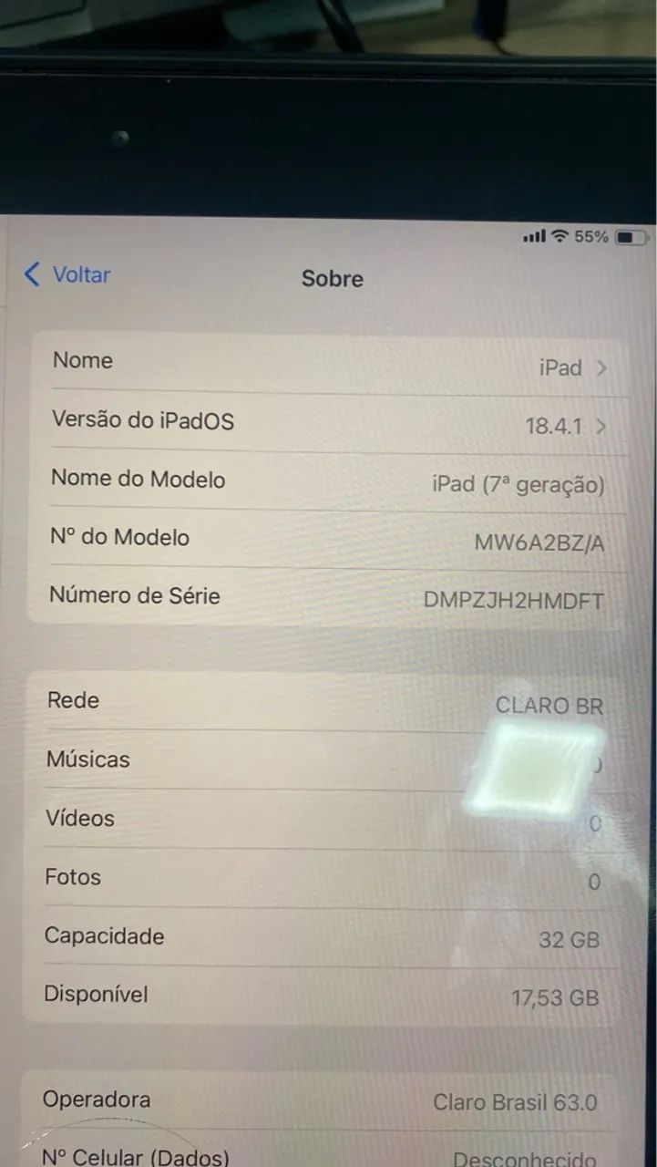 iPad 7ª geração 32GB - Wi-Fi