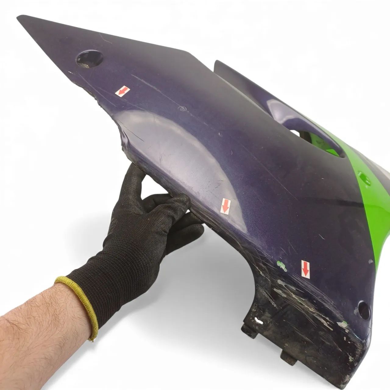 Carenagem Lateral Direita Kawasaki Zx 600 1998 1999 - Peças para Carenagem Lateral Direita Kawasaki Zx 600 1998 1999 - Peças para