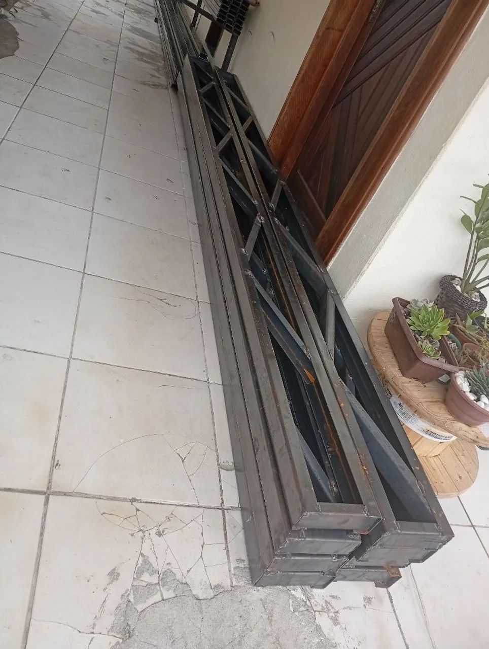 Kit estrutura metálica para Barracao  - Foto 3