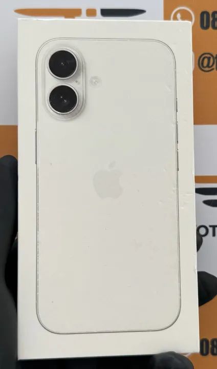 Iphone 16 128GB Branco Nota fiscal