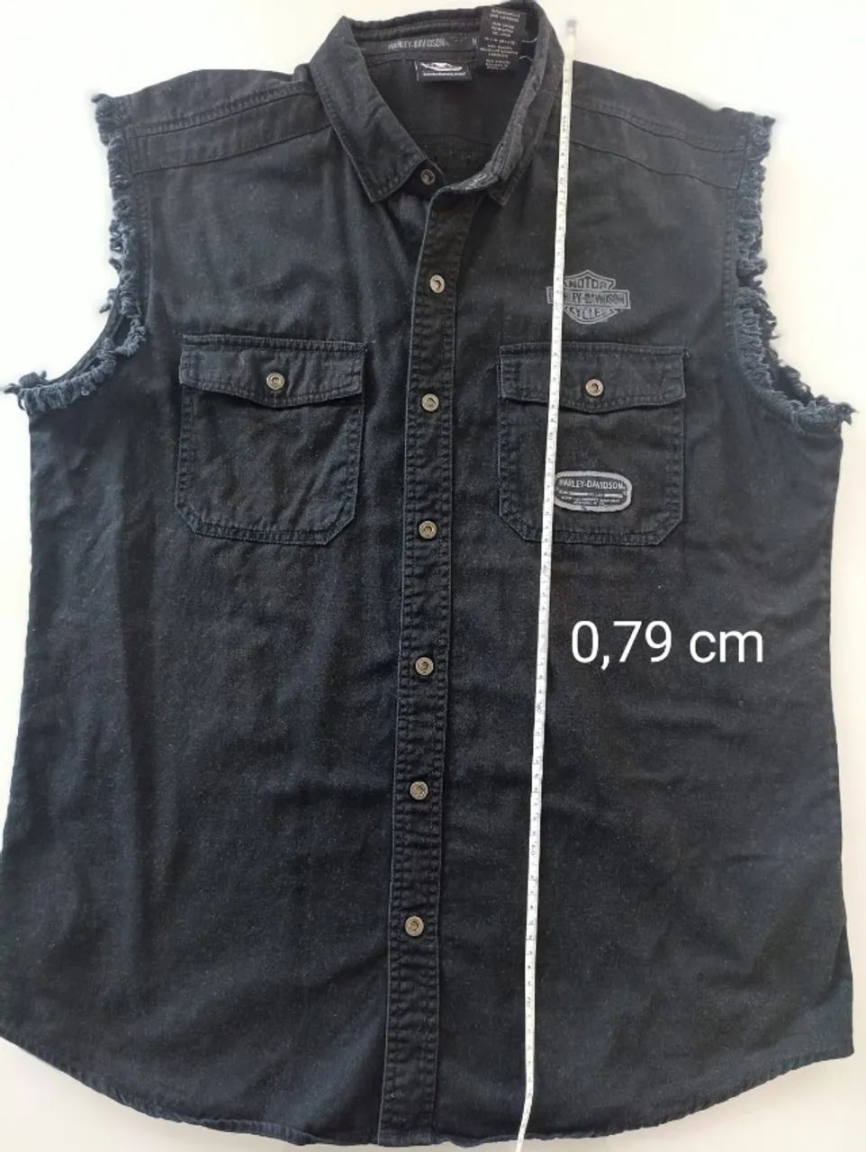 Camisa Harley Davidson XL Sem manga . - Foto 3