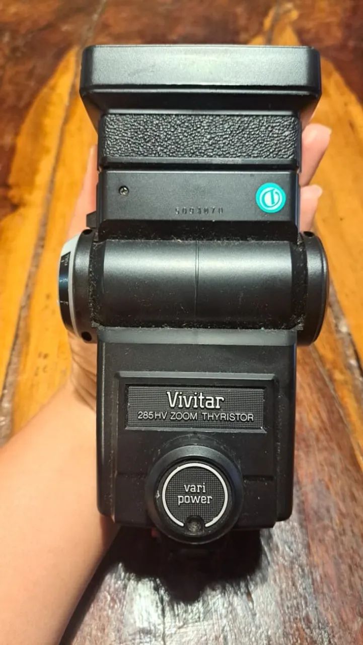 Flash Vivitar 285HV Zoom Thyristor Vari Power