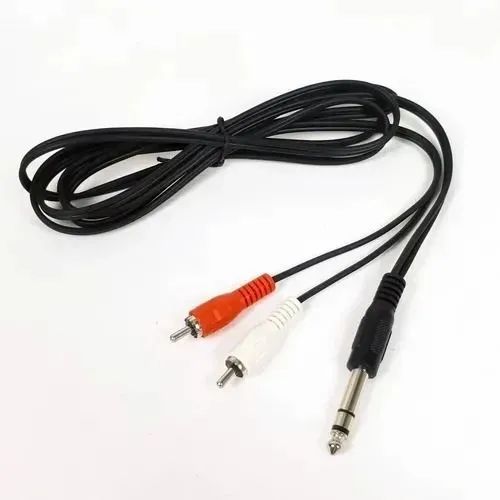 Cabo P10 Para 2 Rca - Foto 2