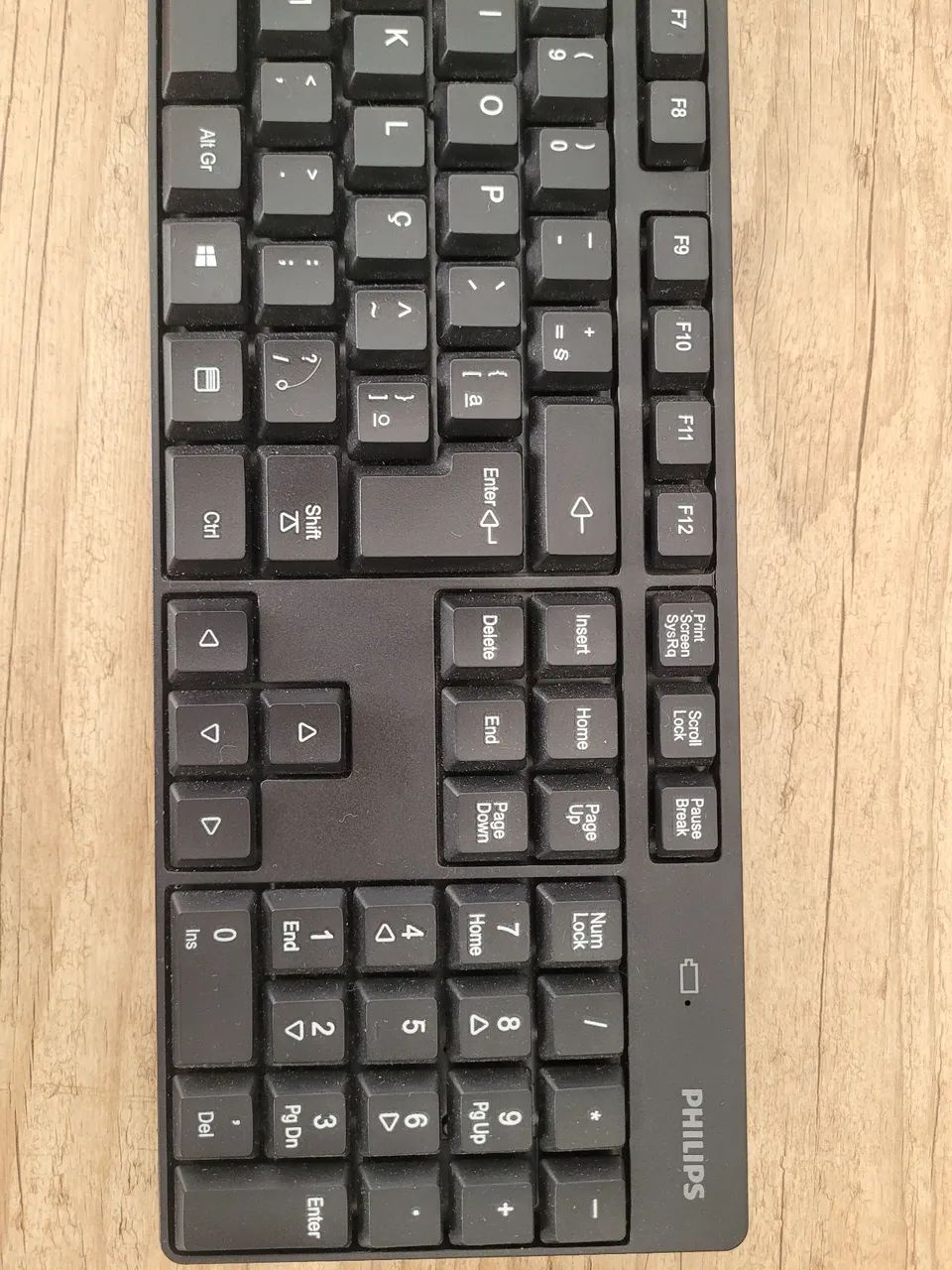 Teclado e Mouse sem fio/wireless Philips - Foto 3