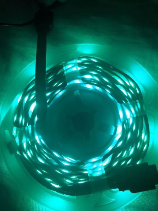 Promoção 1 por 50,00 ou 2 por 85,00 - Fita LED - Iluminação Decorativa RGB 5 metros - Foto 5