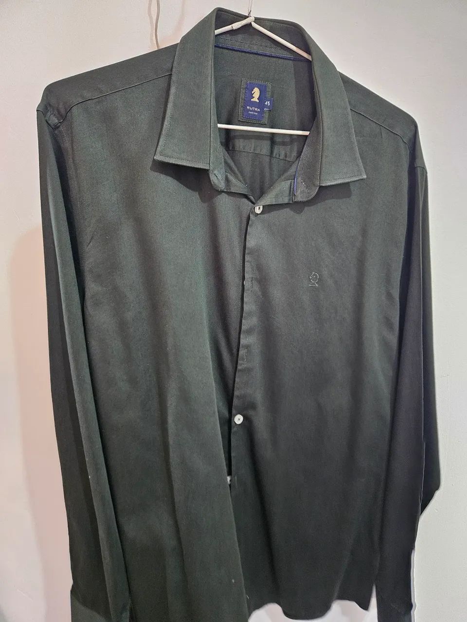 Camisa Social Verde - RUTRA - Nova - Foto 2