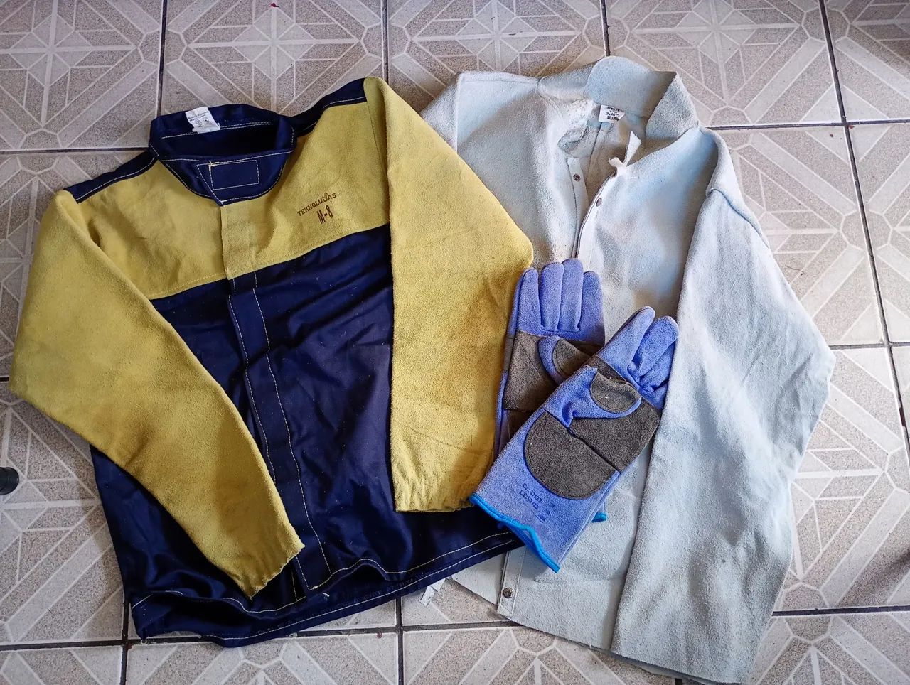 Blusão soldador de raspa 64292684484609120