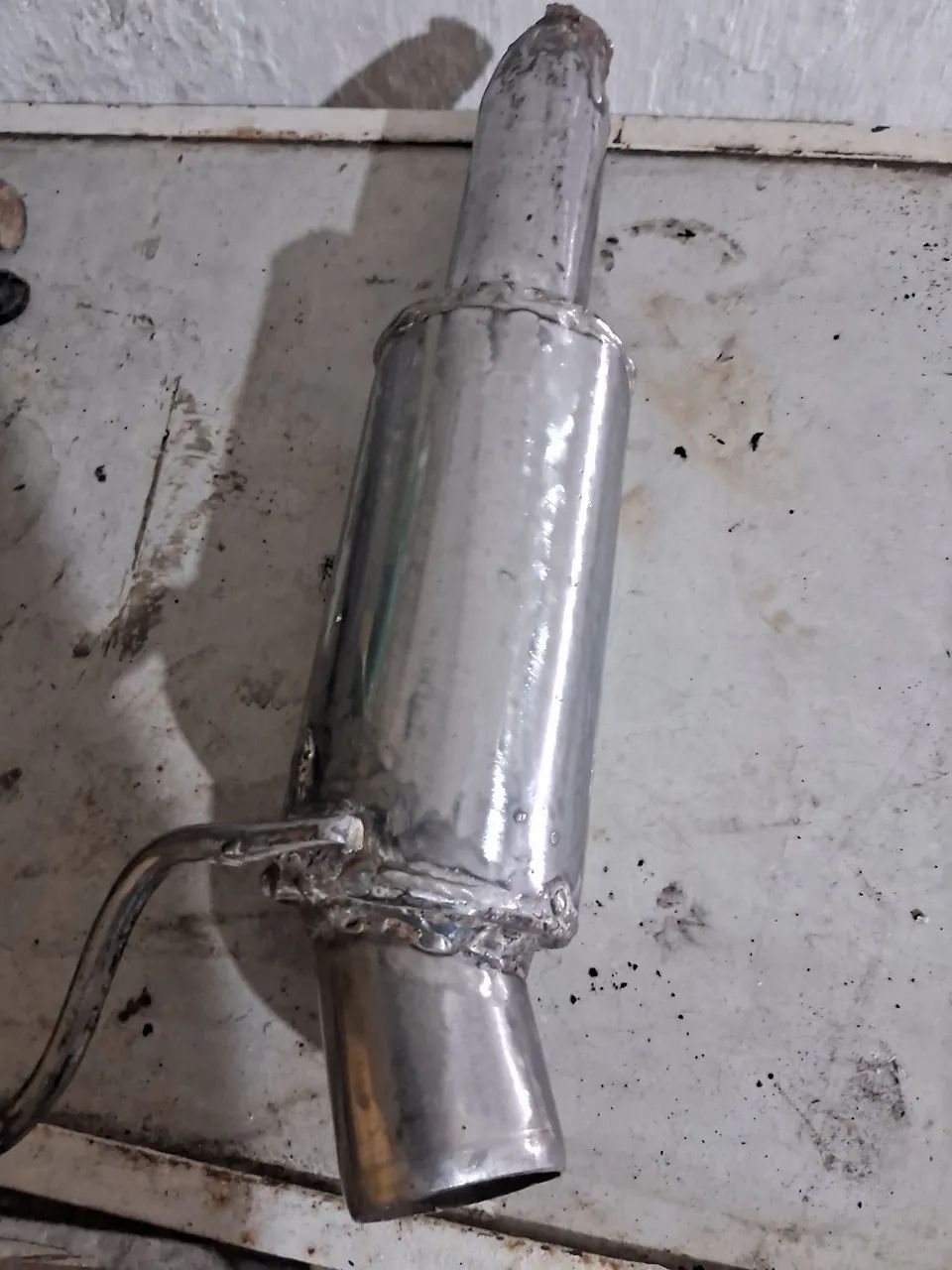 Escapamento de Inox tubol Esportivo 