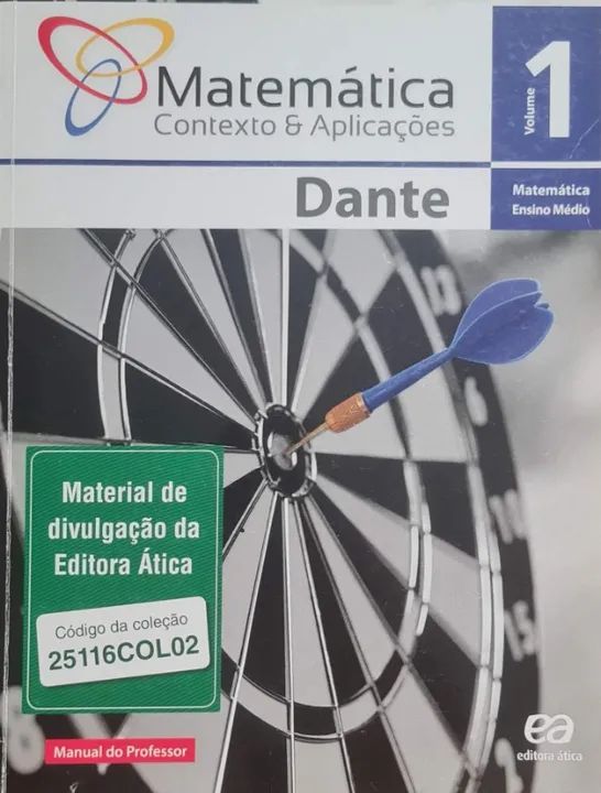 Livro de Matemática - Contexto e Aplicações - Vol. 1