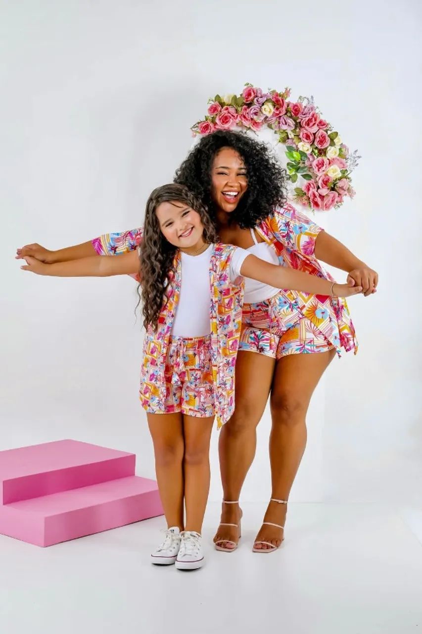 Looks Conjuntos Mãe e filha