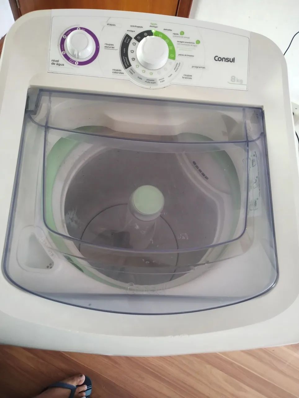 Máquina de lavar Consul 8kg funcionando perfeitamente (entrego) - Foto 6
