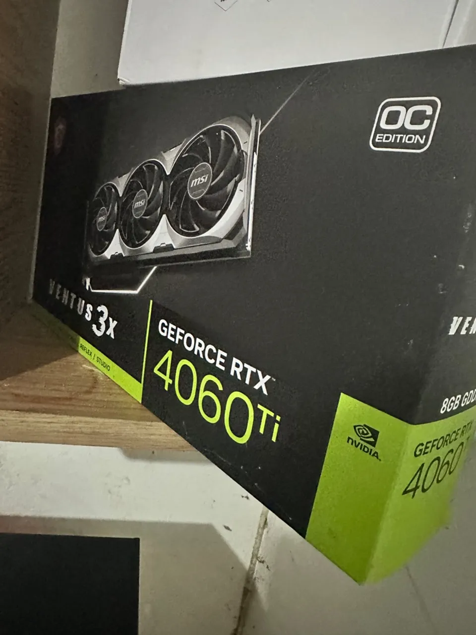 Placa de Vídeo MSI GeForce RTX 4060 Ti 8GB 3X OC