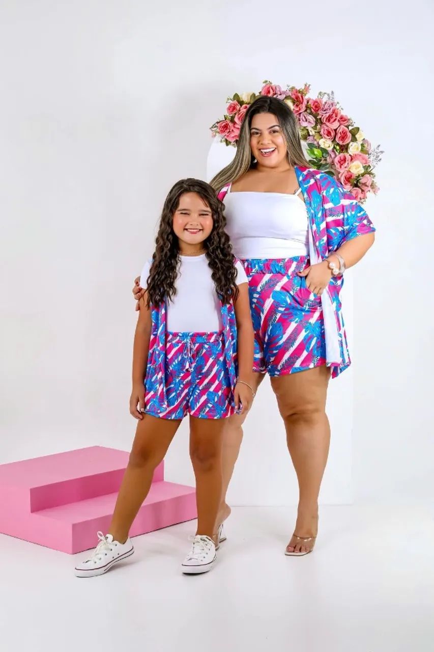 Looks Conjuntos Mãe e filha - Foto 4