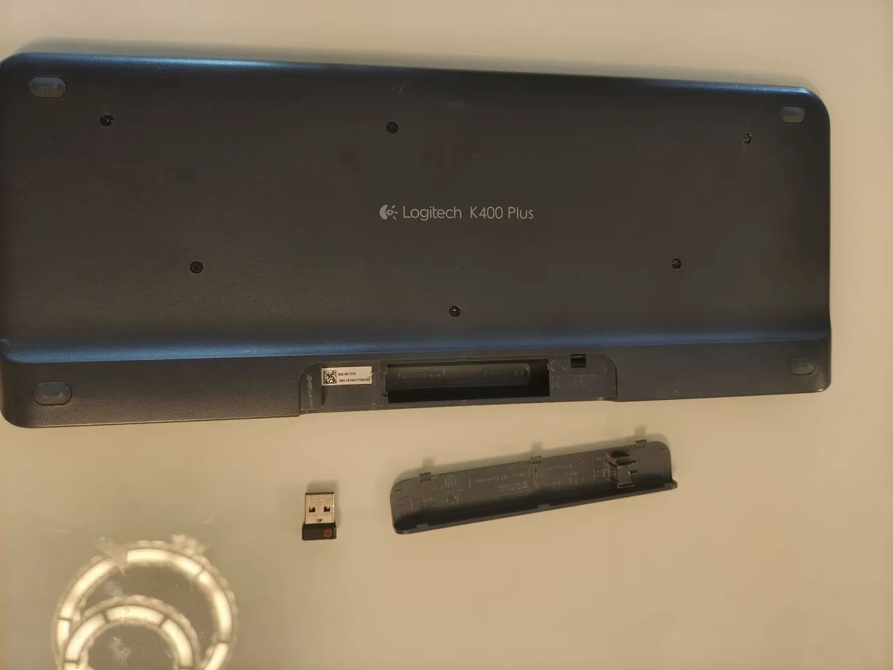 Teclado sem fio k400 plus Logitech 64574076706049123