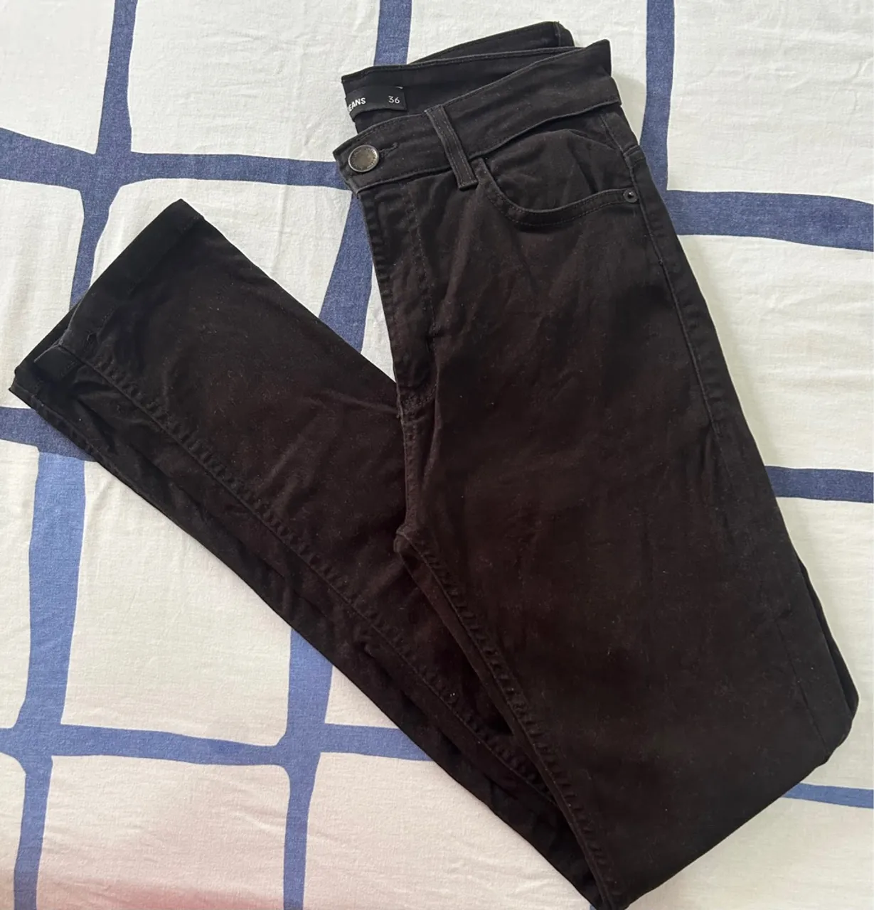 Calça Jeans Preta - Tamanho 36