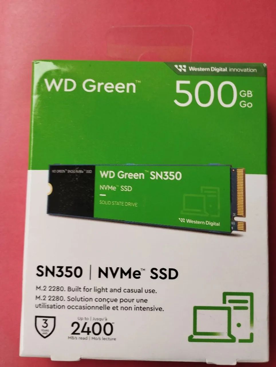 SSD M.2 500GB WD GREEN