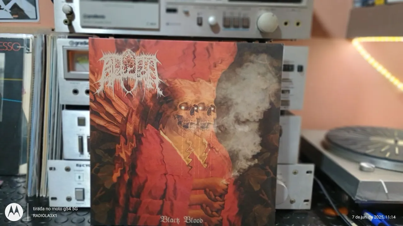 Disco de vinil. Abduction - "Black Blood"