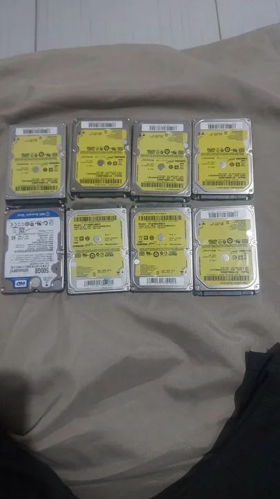 HD de 1 tera várias unidades.