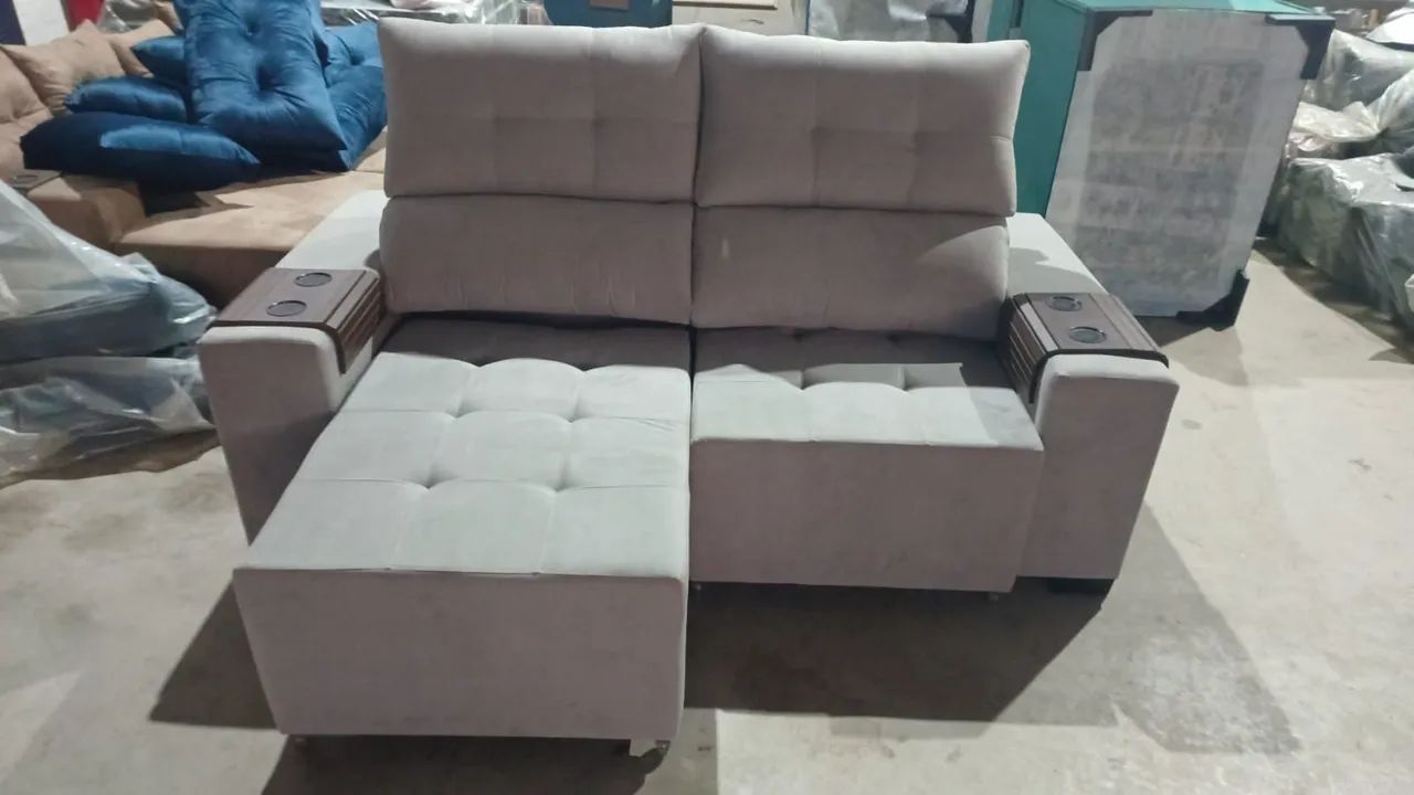 RETRÁTIL RECLINÁVEL TRADICIONAL 2 METROS  - Foto 2