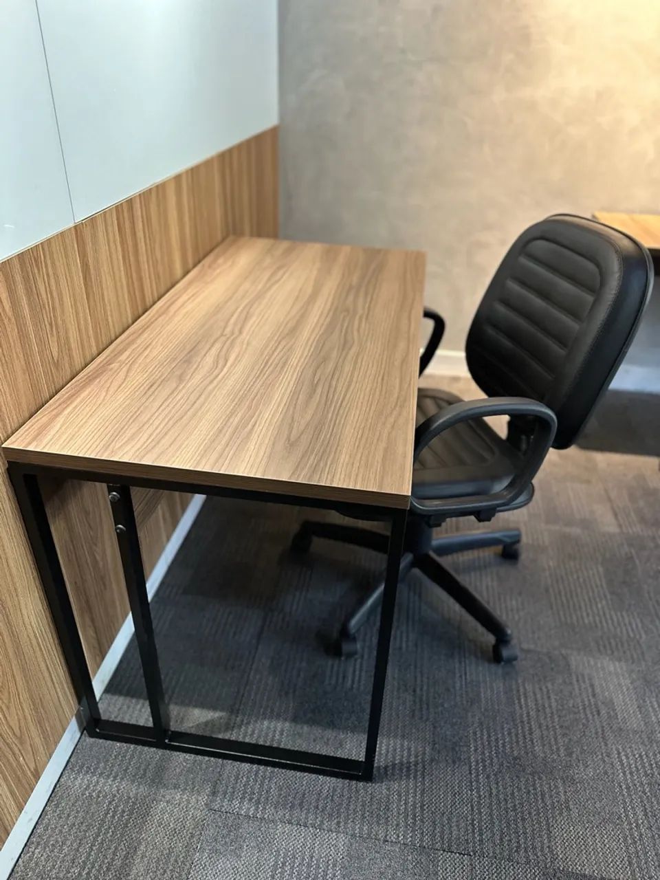 Mesa 1.20x0.60 com Cadeira para escritório - LOJA IKONMIXOFFICE  - Foto 4