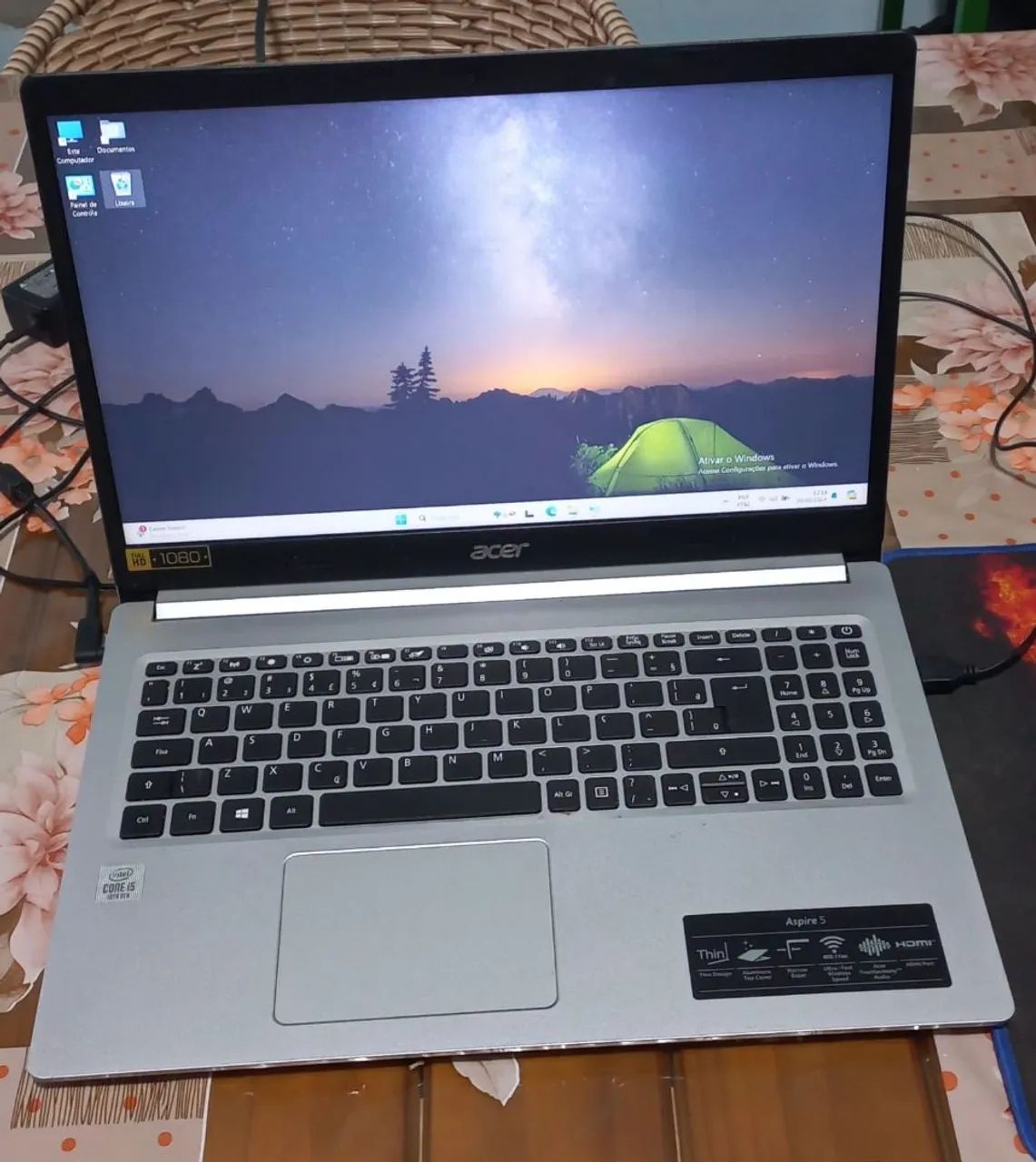 Notebook aspire5 core i5 décima g 20 RAM  - Foto 2