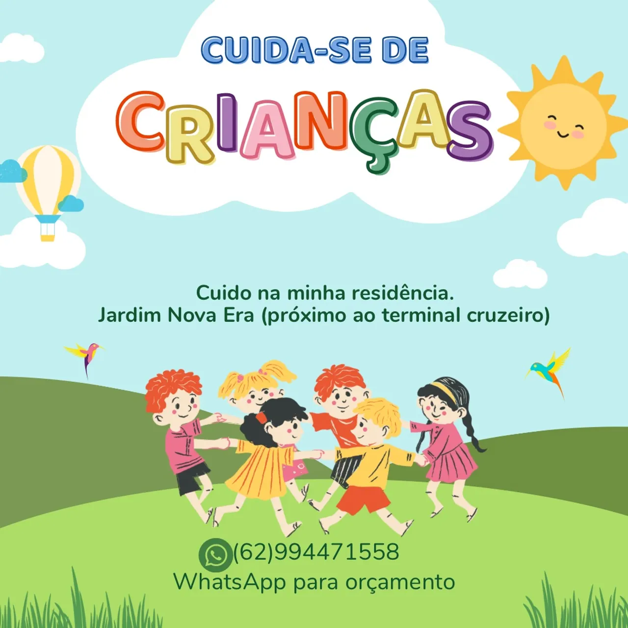BABA Cuidadora de Crianças