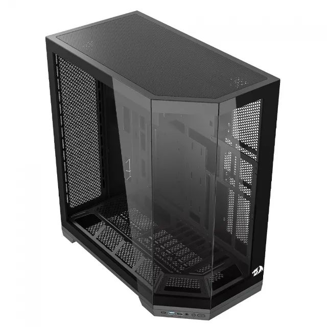Gabinete Gamer Redragon Edge *Sem Fan Led* - ATX, Micro-ATX e Mini-ITX - WZetta - Foto 3