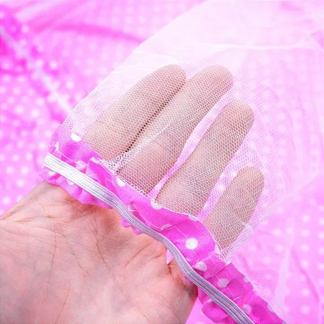 Mini Berço De Bebe Portátil Com Mosquiteiro Ninho Acolchoado - Foto 4