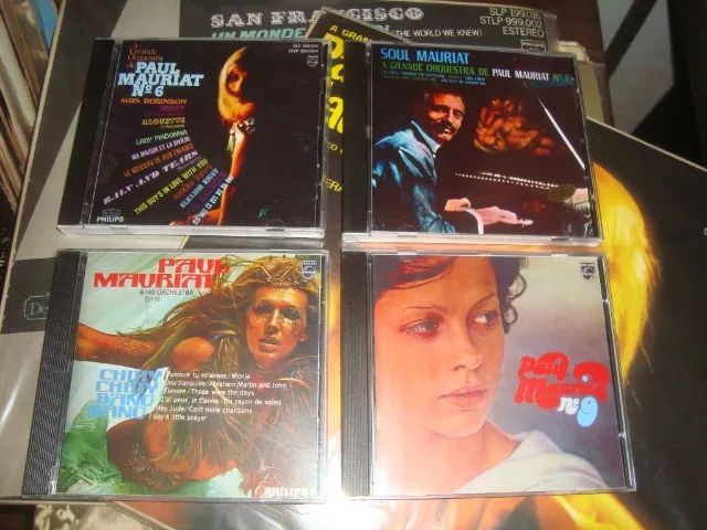Paul Mauriat, Combo com 4 Lps e de brinde a transformação destes 4 em CD, vol 1 ao vol 12 - Foto 5