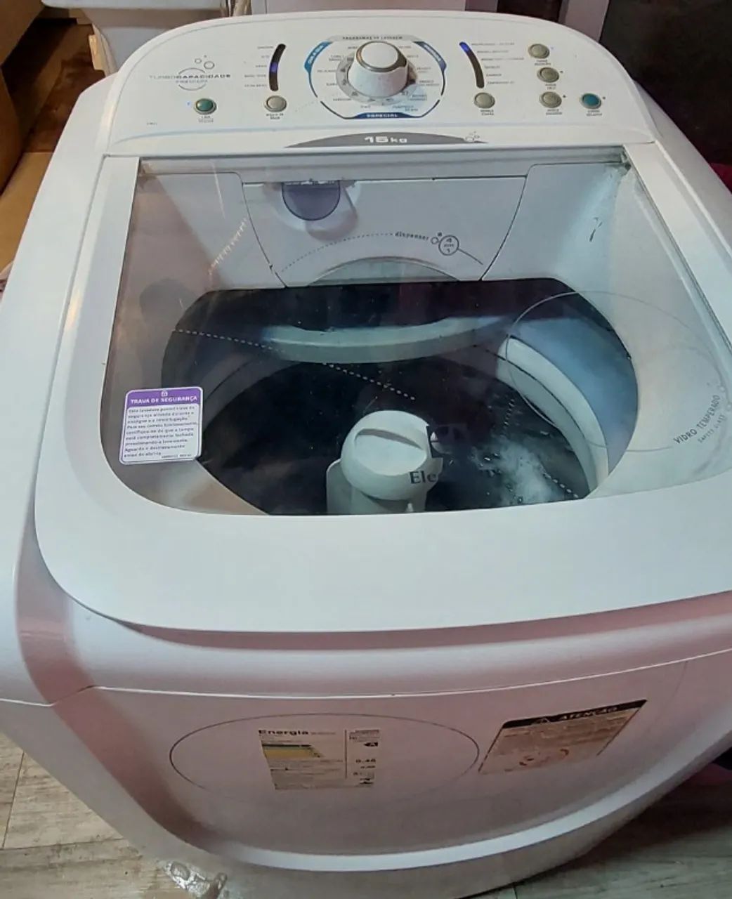 Lavadora de Roupa Electrolux 15 Kilos 