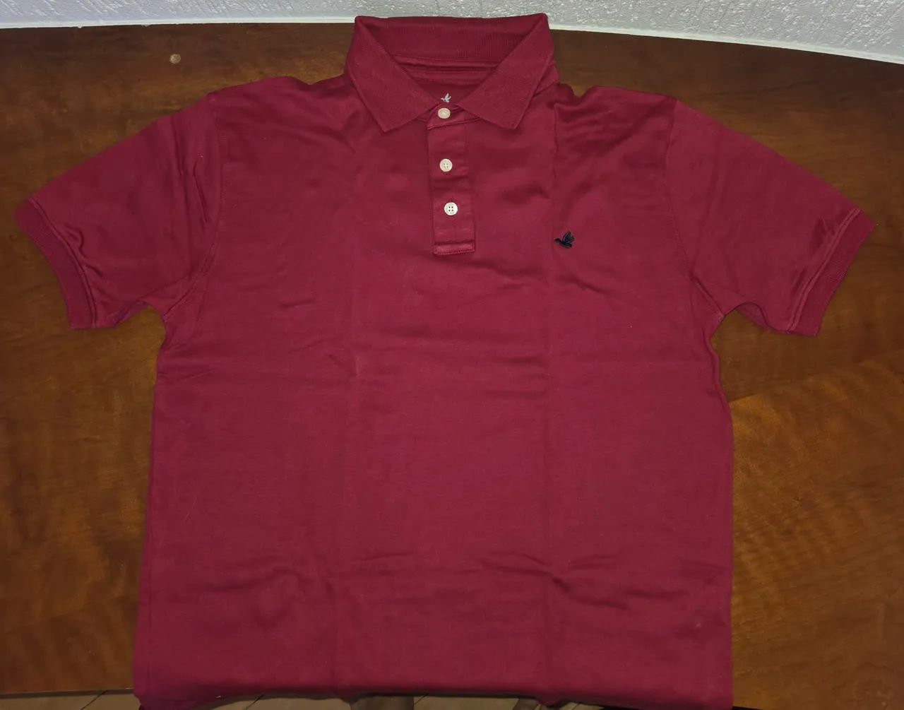 Camisa Polo Vinho (Brooksfield Original) (Tam. 14)