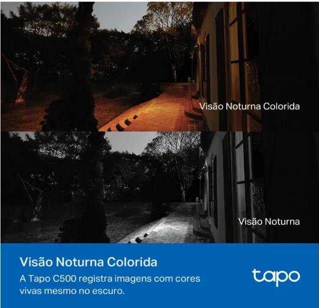 Camera de Segurança wifi Externa TP-Link Tapo C500, Color Night Vision(New), 1080p Full HD - Foto 4