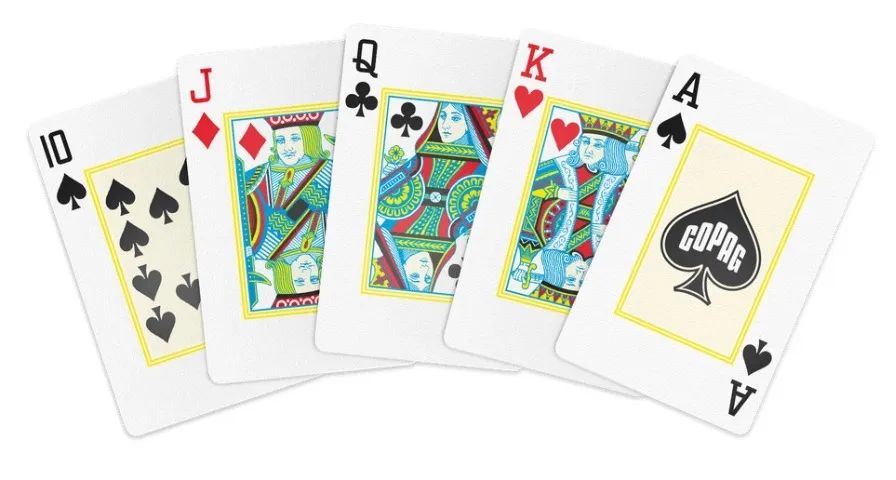BARALHO 139 AZUL COPAG 55 CARTAS - Foto 4