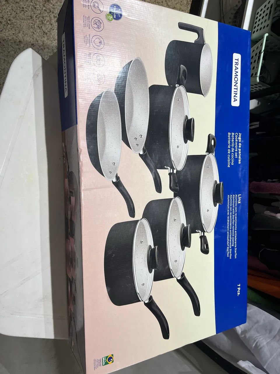 Conjunto de panelas tramontina - Foto 6