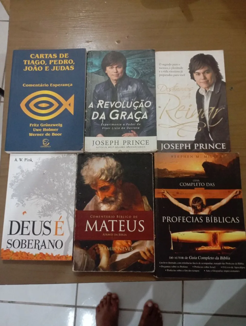 Livros religiosos variados - Diversos autores