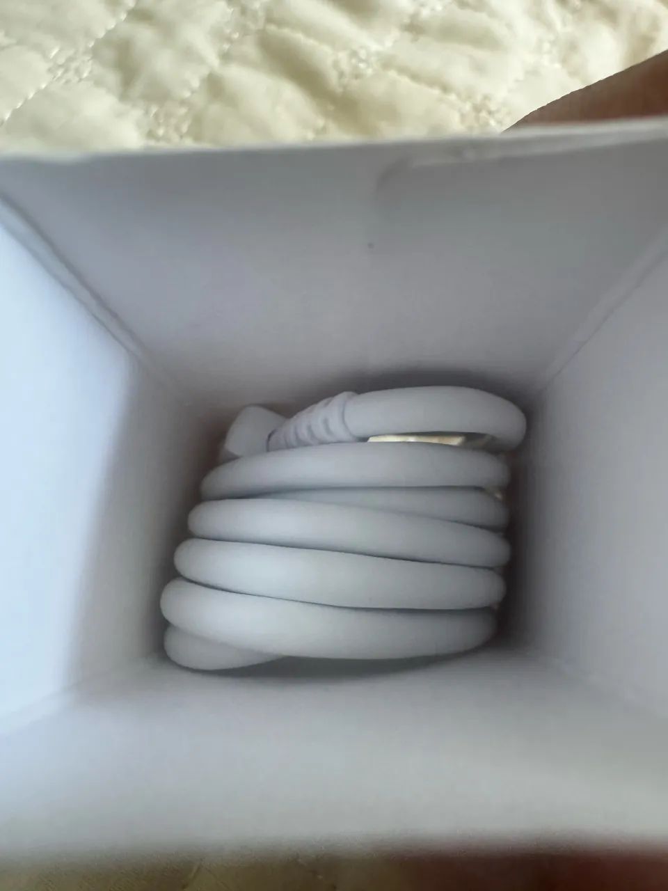 Cabo Samsung Original (Branco) USB-A para USB-C - Foto 3