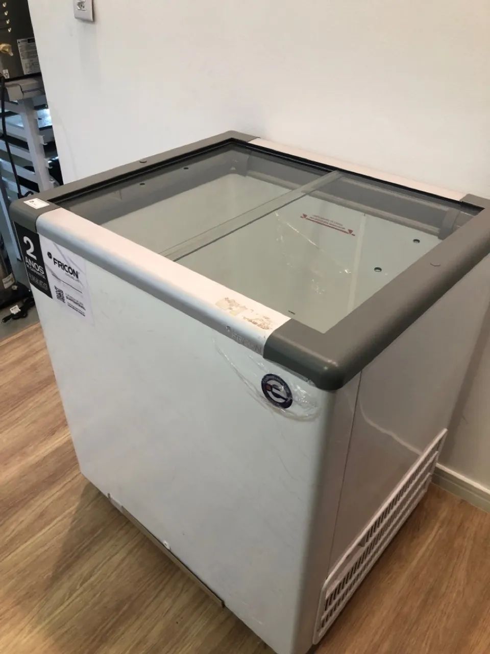 Freezer Horizontal com Tampa de Vidro - Fricon